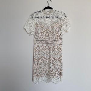 White Lace Dress
